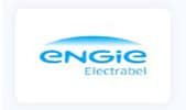 Logo d'Engie Electrabel – Fournisseur d’énergie leader en Belgique.